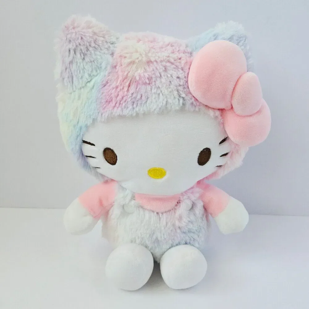 Japan Hello Kitty Sanrio Rainbow Sherbert Plush Stuffed Animal 8